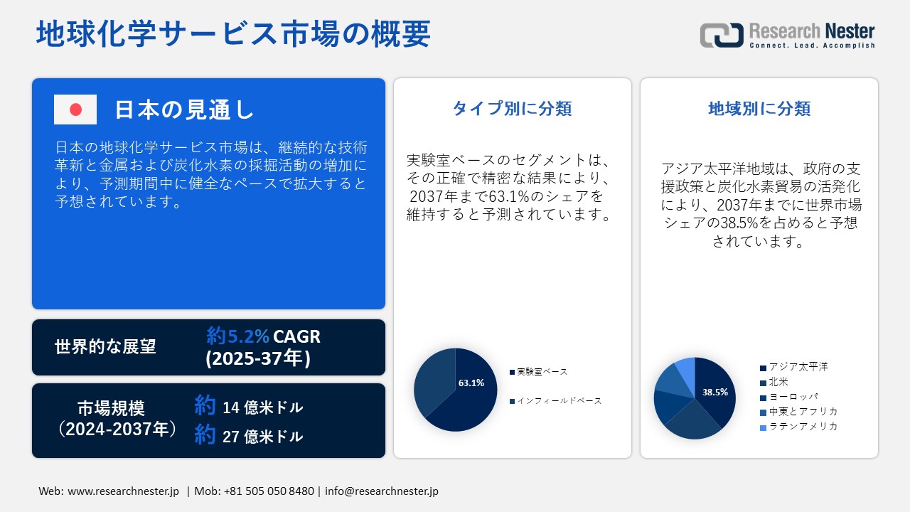 地球化学サービス市場概要