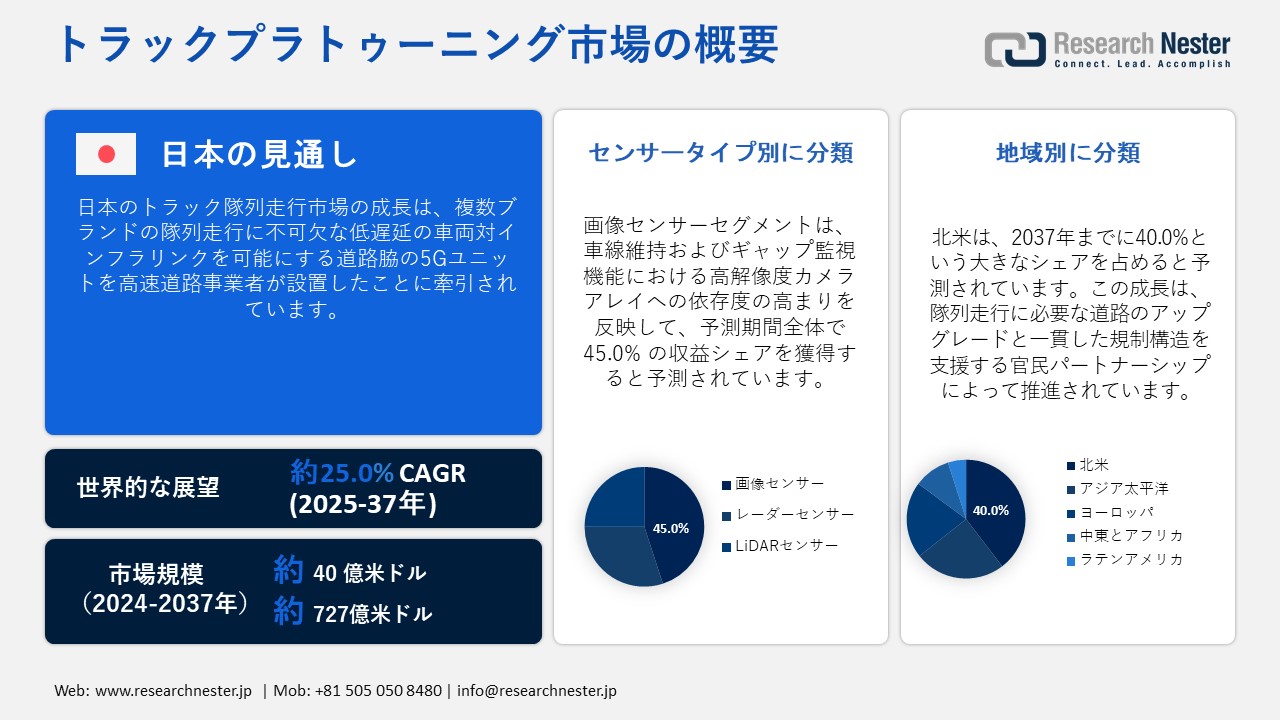 トラックプラトゥーニング市場概要