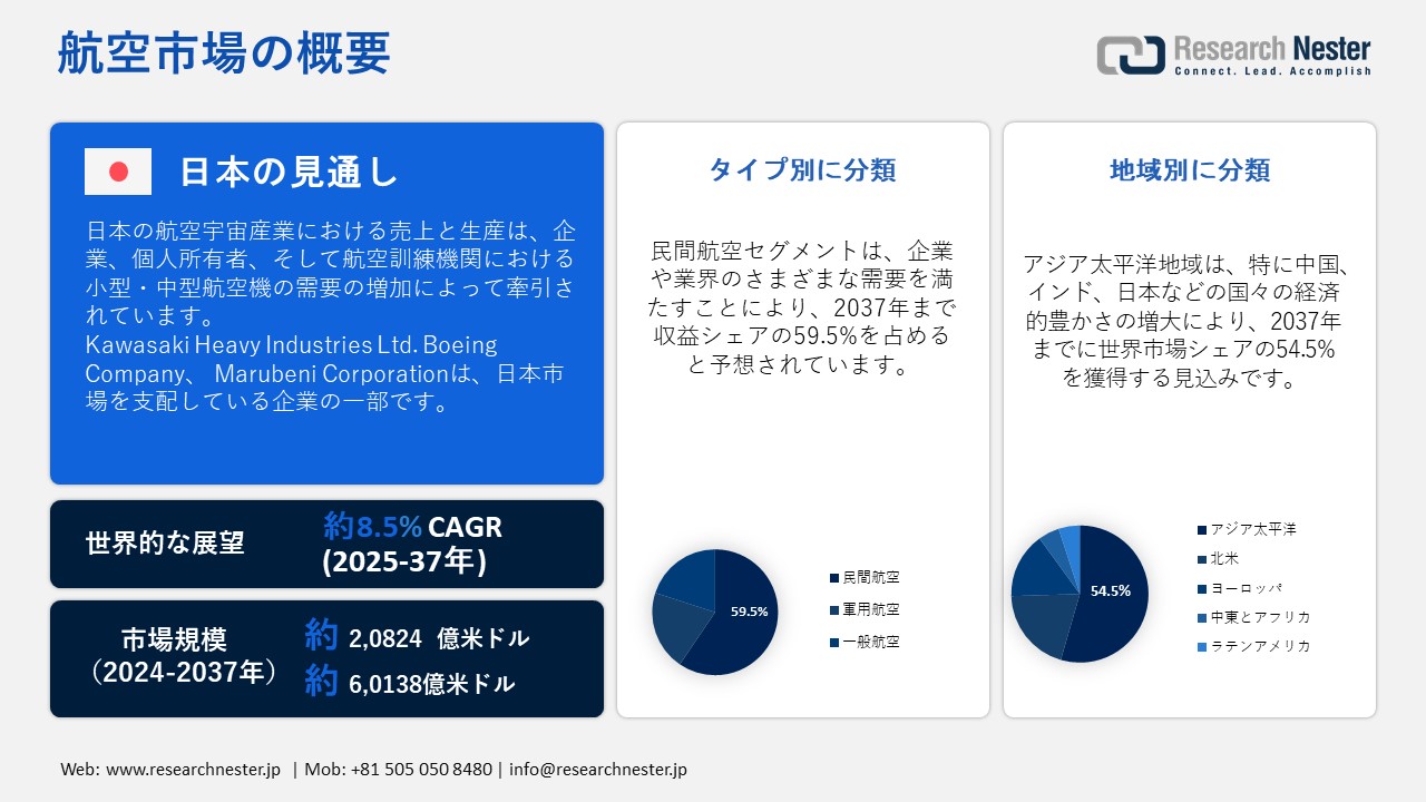 日本の航空市場概要